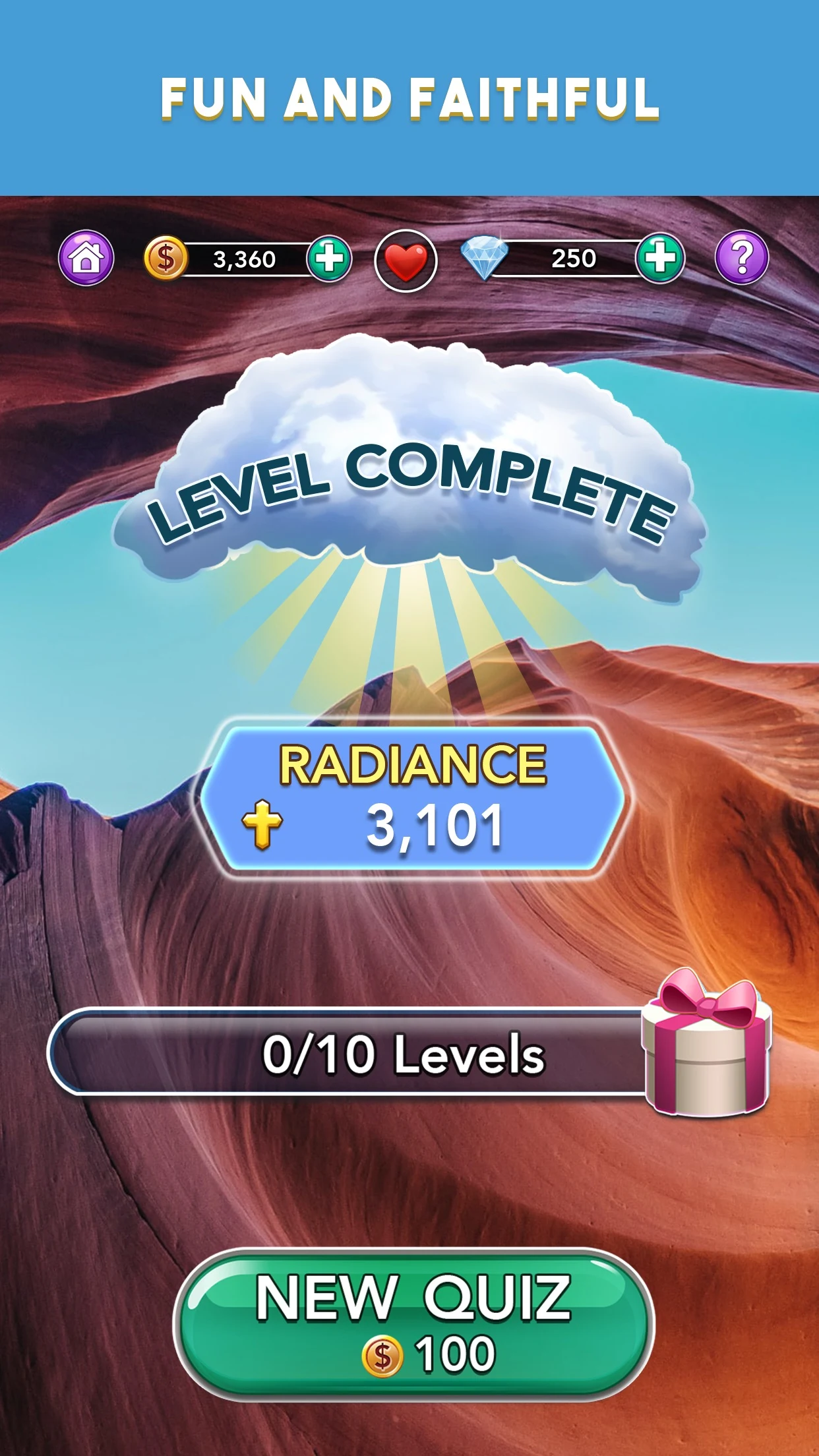 Daily Bible Trivia screenshot